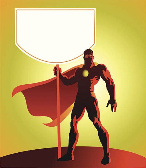 250 Comic Super Hero Holding Sign Stock Illustrations Royalty Free