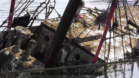 Sinking And Raising Tall Ship Astrid On The Cork Coast July 2013 By