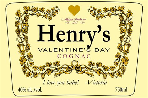 Hennessy Valentines T Label Labelyourlife