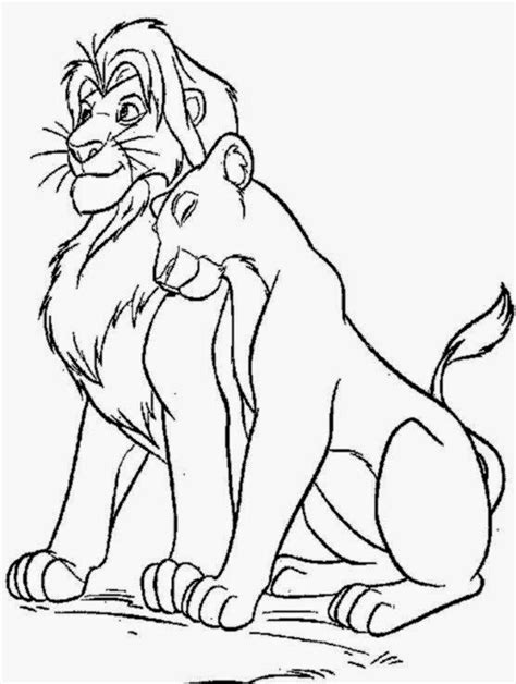Even simba is a part of the guard, but he isn't this coloring page brings back fond memories of the lion king. Lion King Coloring Pages Free Printable - Colorings.net