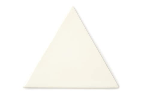 Small White Triangle Tiles Mercury Mosaics