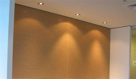 Customized 9 Mm Mdf Wooden Perforated Acoustic Absorption Panels Eco