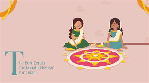 The Best Kerala Traditional Kidswear For Onam Nakshatra Kids Onam