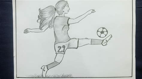 How To Draw National Sports Day Drawing With Pencil Sketch Happy