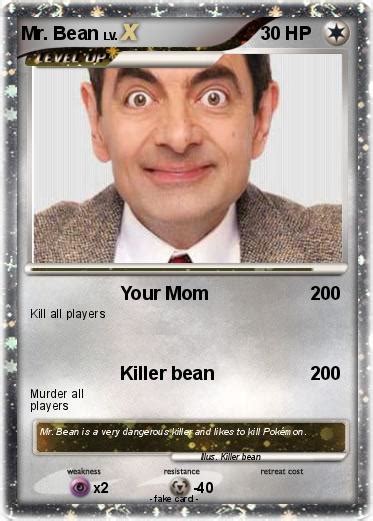 Pokémon Mr Bean 659 659 Your Mom My Pokemon Card