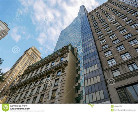 Modern Buildings On The Manhattan New York Stock Photo Image Of