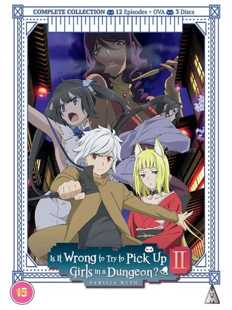 buy dvd is it wrong to try to pick up girls in a dungeon complete season 02 dvd uk