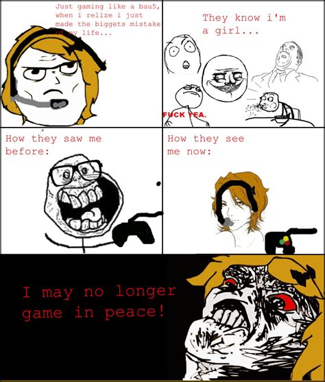 Rage Collection Home Of Rage Comics Gamer Girl Problems Funny