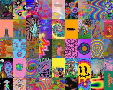 Indie Aesthetic Wall Collage Kit Kidcorey2k Collage Kit Etsy Ireland