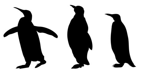 Penguin Silhouette Clip Art At Free For