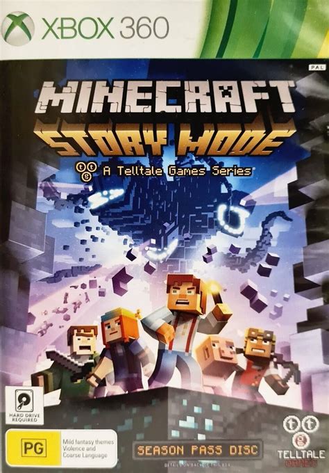 Game Microsoft Xbox 360 Minecraft Story Mode Complete Adventure
