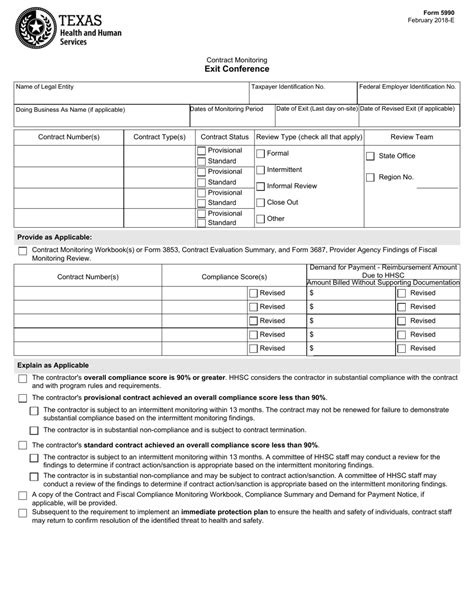 Form 5990 Fill Out Sign Online And Download Fillable Pdf Texas