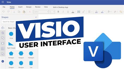 Visio Online User Interface Overview Youtube