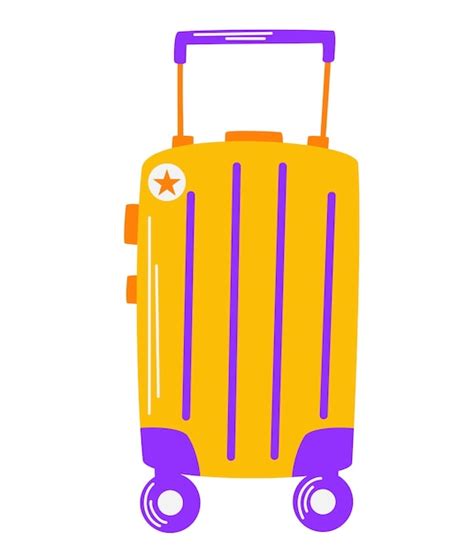 Premium Vector Suitcase Luggage Bags Suitcases Luggage Travel Bags