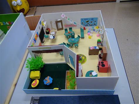 Maqueta De Las Partes De La Casa