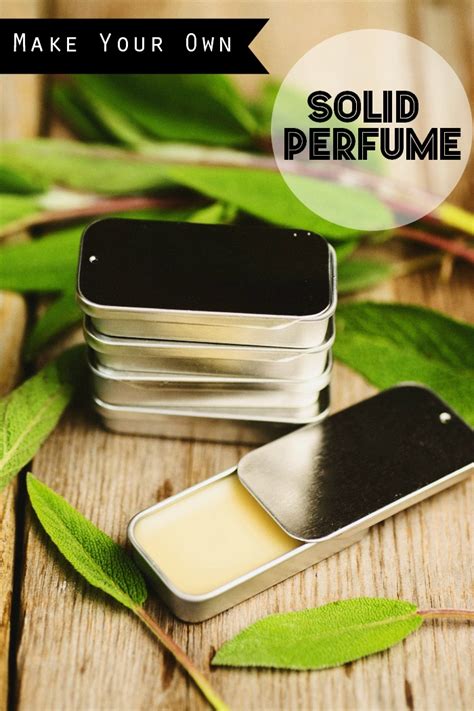 Diy Solid Perfume