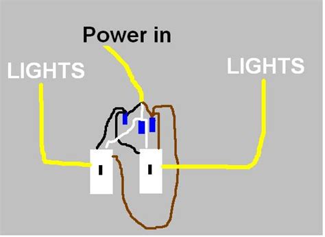 Two Lights Two Switches One Circuit