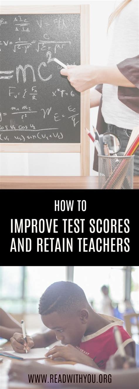 How To Improve Test Scores And Retain Teachers Teachers Teacher Help