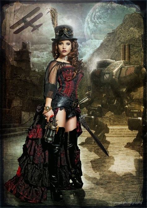 Hot Girls Awesome Cosplay Guns Household Items Toys And More Steampunk Mode Chat