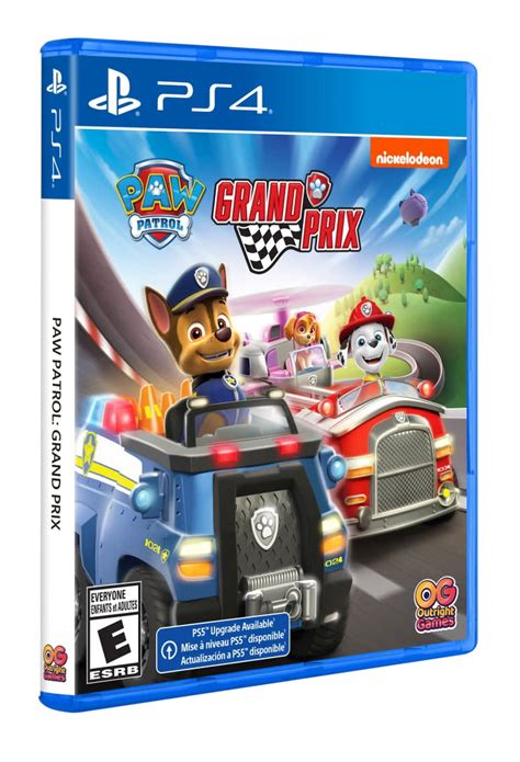 Paw Patrol Grand Prix Playstation 4 Droneup Delivery