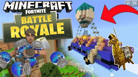 Minecraft Xbox Onebedrock Edition Fortnite Battle Royale Modded