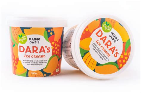 New Ice Cream Packaging Design For Dara S Ice Cream By Tandem World