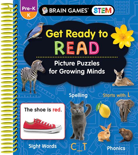 Brain Games Stem Get Ready To Read Little Grasshopper Books