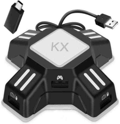 harikiki kx mouse keyboard converter game controller adapter para usb 2 0 mouse adaptador de