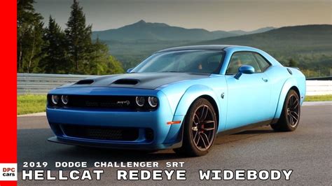 2019 Dodge Challenger Srt Hellcat Redeye Widebody Blue Youtube