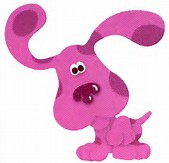Image result for magenta blues clues
