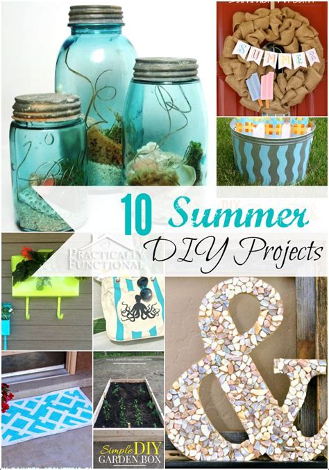 10 Amazing Summer Diy Projects Summer Diy Fun Diy Crafts Diy Projects