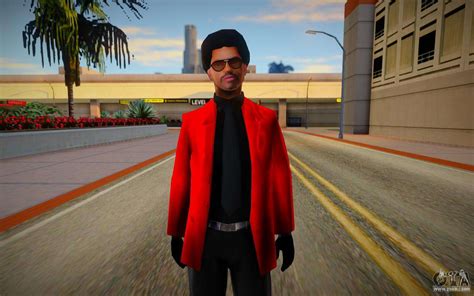 The Weeknd Skin for GTA San Andreas