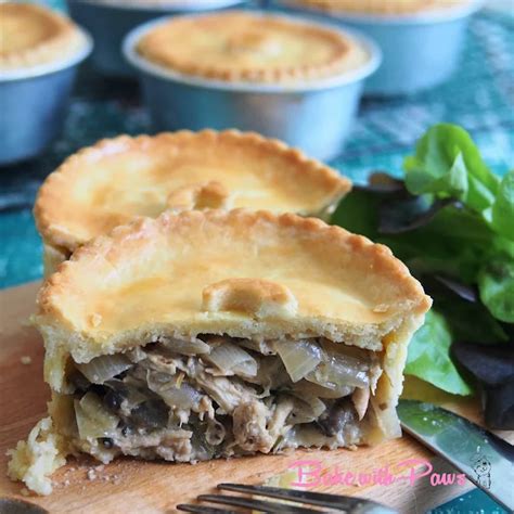 Chicken And Mushroom Pie Bake With Paws