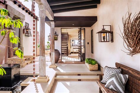 The staircase tiles will not only decorate the stairs but also. California Interiors: 18 Examples of Coastal Chic Decor