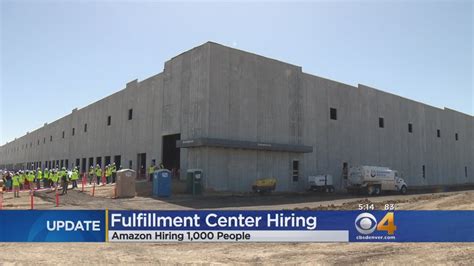 Amazon Hiring For New Fulfillment Center Youtube