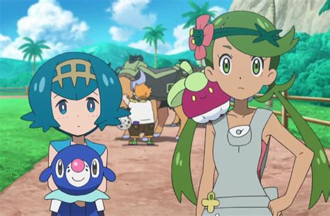 Lana And Mallow Pokémon Sun And Moon Know Your Meme