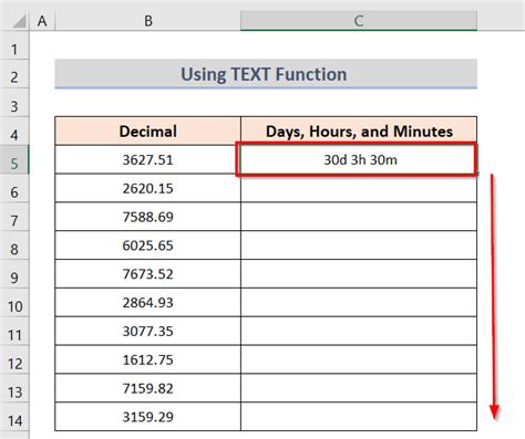 How To Convert Decimal To Time In Excel Using Formula