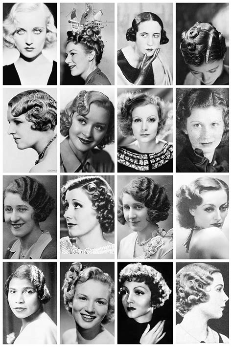 These styles confirm that modern hairstyles and cuts are just a development of the 1930s haircuts and the mid 30s mens hairstyles. Amazing Vintage Portrait Photos Depict Women's Hairstyles ...