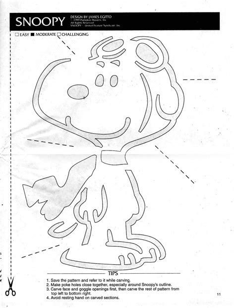Snoopy Pumpkin Carving Patterns Free Printable Free Printable Templates