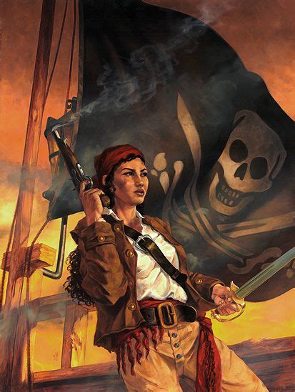 Randy Gallegos Anne Bonny Pirate Art Pirate History Pirates