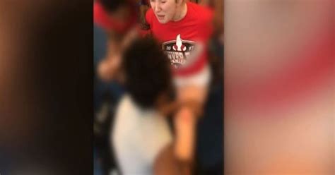 watch cheerleader forced into splits by coach
