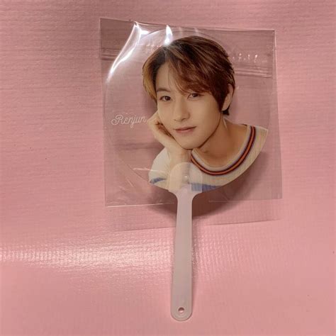 Nct Dream Renjun Official Mini Clear Fan 2019 Summer Vacation Kit Image