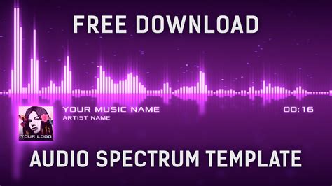 Audio Spectrum Visualizer After Effects Template [Free Download] - YouTube