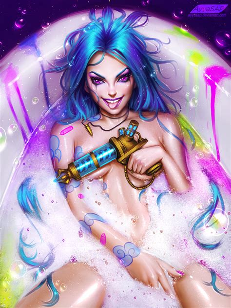 Jinx League Of Legends Drawn By Ayyasaparniyazova Danbooru