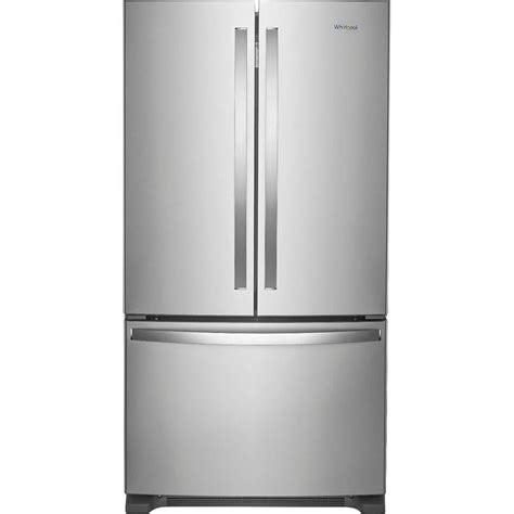 Whirlpool Wrf535swhz 25 Cu Ft Stainless French Door Refrigerator