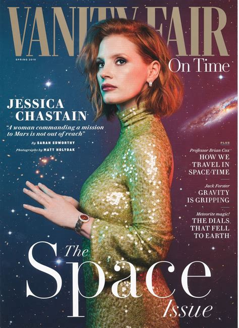 Jessica Chastain Vanity Fair Magazine Spring 2019 Issue • Celebmafia