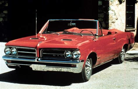 Birth Of The Muscle Car The Pontiac Gto At 50