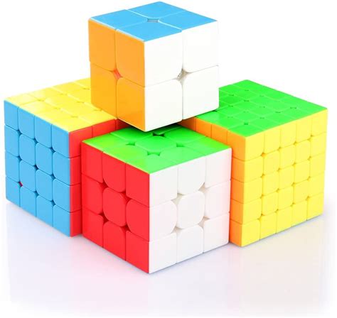 Buy Coogam Moyu Cube Bundle 2x2 3x3 4x4 5x5 Speed Cube Set Mf2s Mf3s