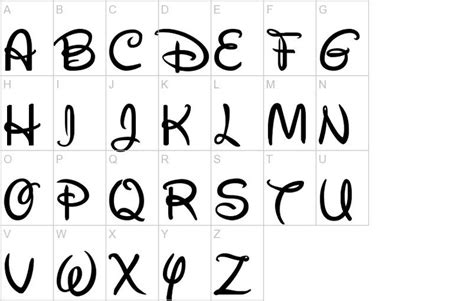 Free Disney Font For Cricut Yahoo Image Search Results Disney Font Disney Letters Mickey