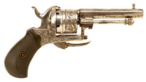 Antique Pin Fire Revolver Live Firearms And Shotguns